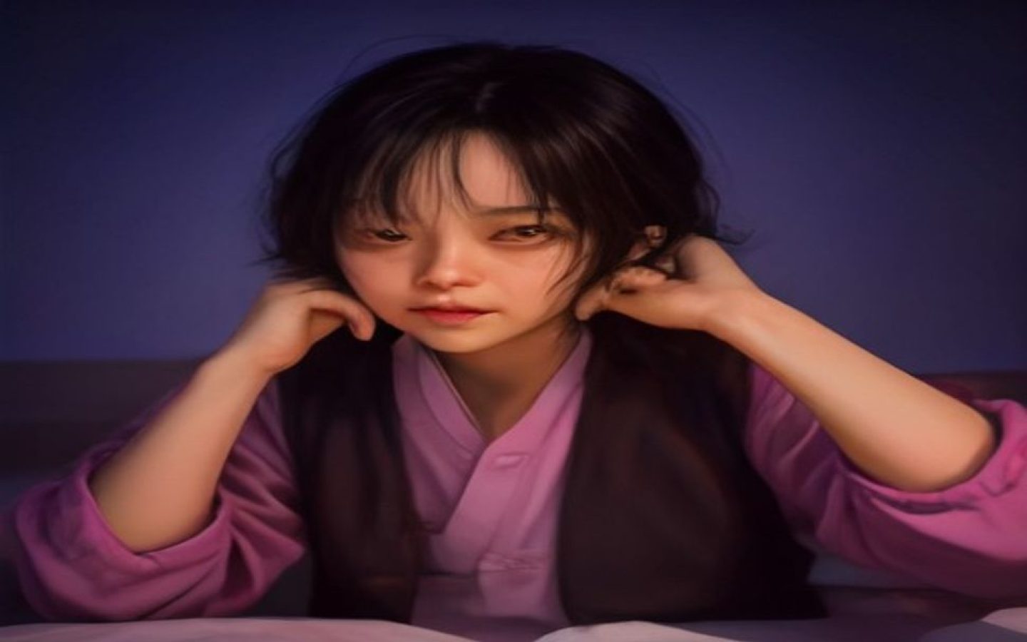 乐体育在线首屏背景，万人体育场夜场灯光璀璨，足球赛事紧张激烈进行中，电光蓝氛围光渲染全场